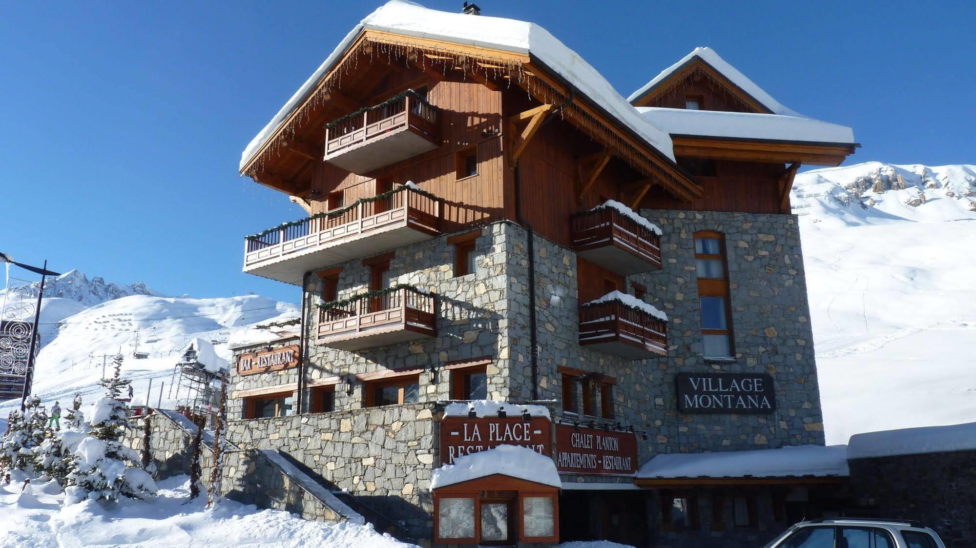 Chalets Montana Planton ティニュ エクステリア 写真